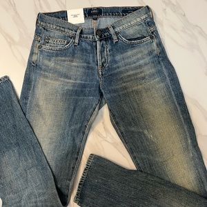 Agolde Casual Straight Jean in color Creamfields